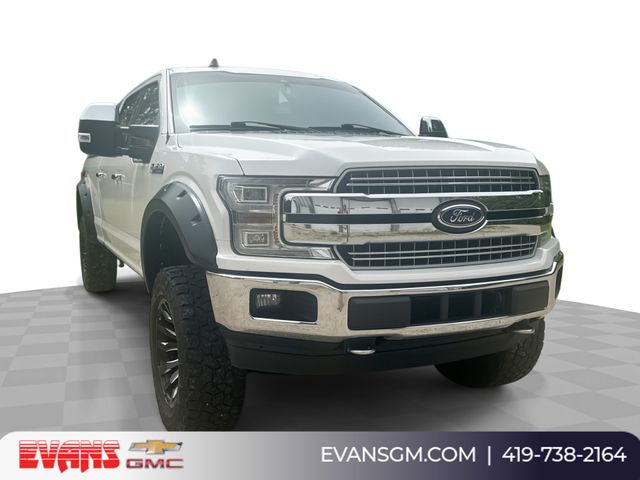 Star White Metallic Tri-Coat 2020 Ford F-150 Pickup Truck Four-Wheel Drive Automatic