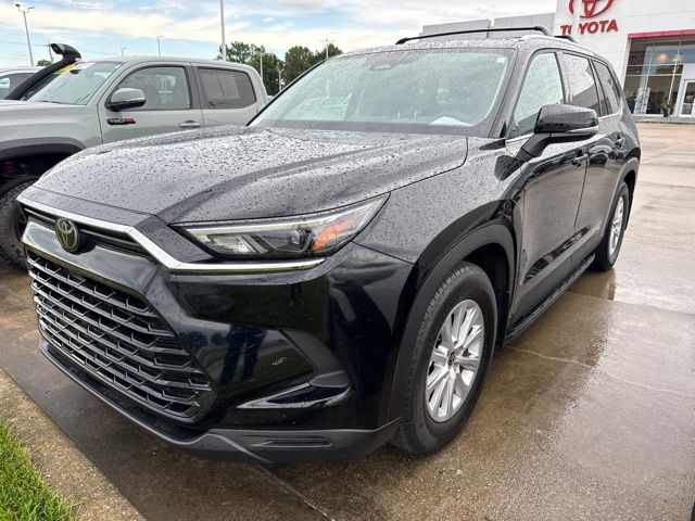 Midnight Black Metallic 2024 Toyota Grand Highlander Hybrid XLE AWD SUV / Crossover All-Wheel Drive Continuously Variable Transmission
