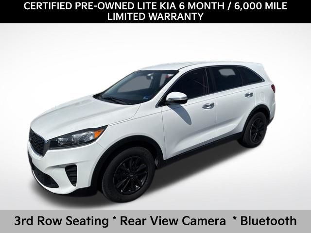 Snow White Pearl 2019 Kia Sorento LX V6 FWD SUV / Crossover Front-Wheel Drive 8-Speed Automatic