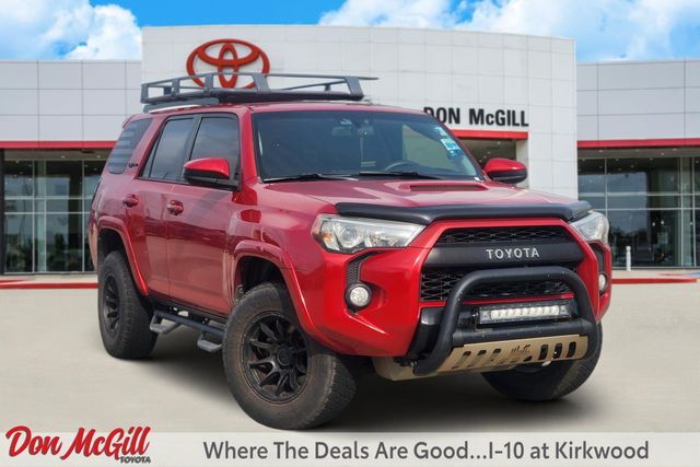 2017 Toyota 4Runner TRD Pro Red at Gullo Toyota
