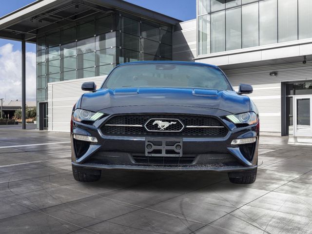 2021 Shadow Black Ford Mustang EcoBoost Premium RWD Coupe