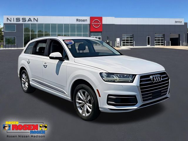 Glacier White 2019 Audi Q7 SUV / Crossover All-Wheel Drive 8-Speed Automatic