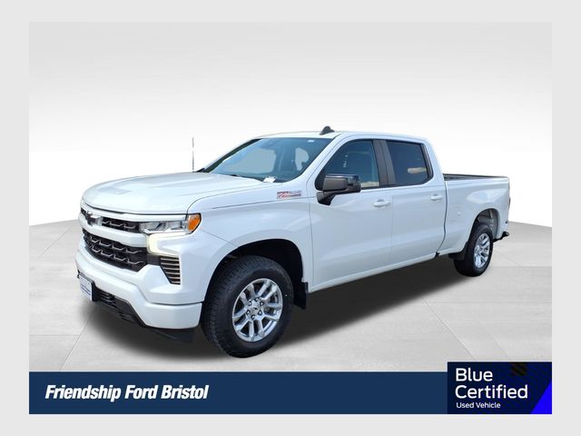 Summit White 2022 Chevrolet Silverado 1500 Pickup Truck Four-Wheel Drive Automatic