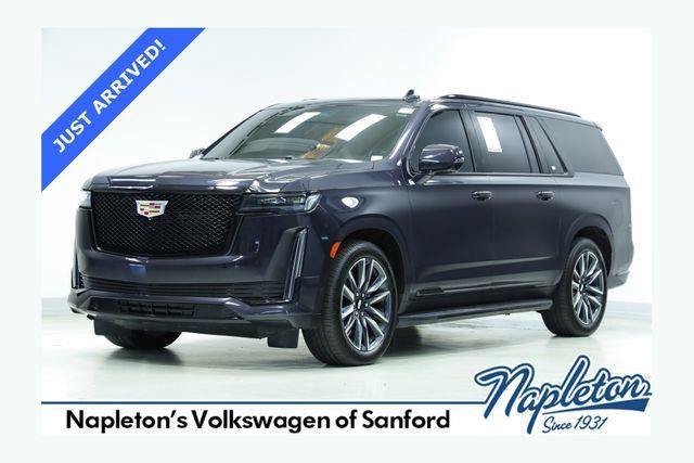 Galactic Gray Metallic 2022 Cadillac Escalade ESV Sport Platinum 4WD SUV / Crossover Four-Wheel Drive