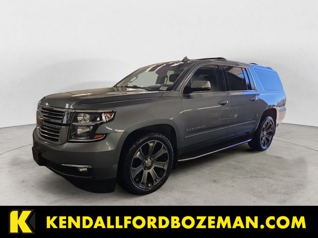 Gray (Steel Metallic) 2019 Chevrolet Suburban 1500 Premier 4WD SUV / Crossover Four-Wheel Drive 6-Speed Automatic Overdrive