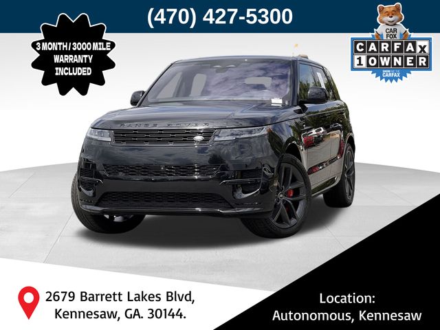 Santorini Black Metallic 2023 Land Rover Range Rover Sport SUV / Crossover All-Wheel Drive 8-Speed Automatic