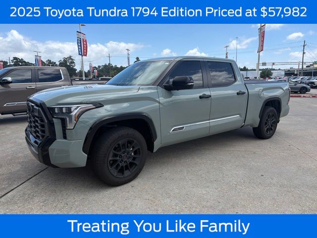Magnetic Gray Metallic 2025 Toyota Tundra Pickup Truck Four-Wheel Drive Automatic