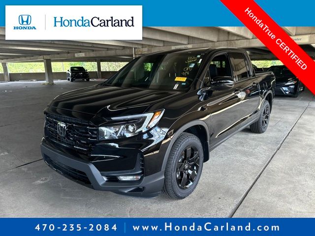 Crystal Black Pearl 2026 Honda Ridgeline Pickup Truck All-Wheel Drive 9-Speed Automatic