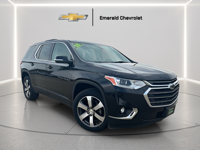 Black 2018 Chevrolet Traverse LT Leather AWD SUV / Crossover Four-Wheel Drive 9-Speed Automatic