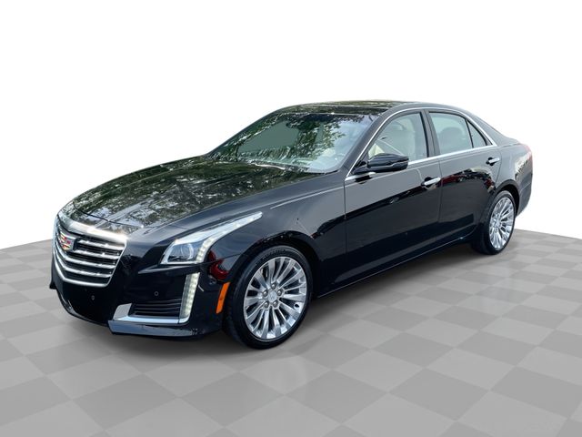Stellar Black Metallic 2019 Cadillac CTS 3.6L Premium Luxury RWD Sedan Rear-Wheel Drive 8-Speed Automatic