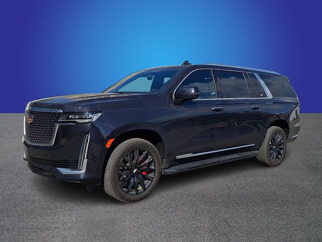Galactic Gray Metallic 2022 Cadillac Escalade ESV Premium Luxury 4WD SUV / Crossover Four-Wheel Drive