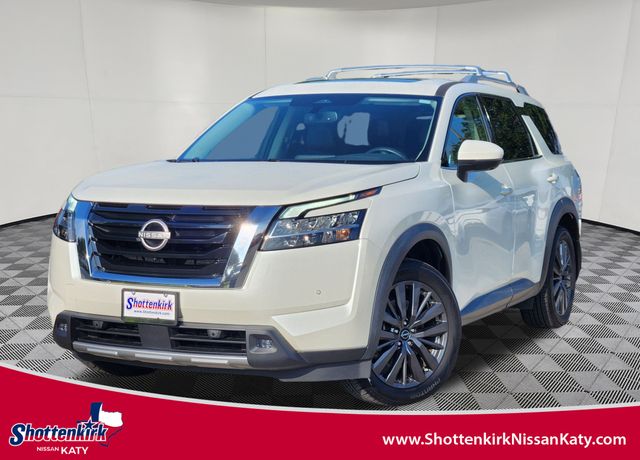 Pearl White Tricoat 2022 Nissan Pathfinder SUV / Crossover Front-Wheel Drive 9-Speed Automatic