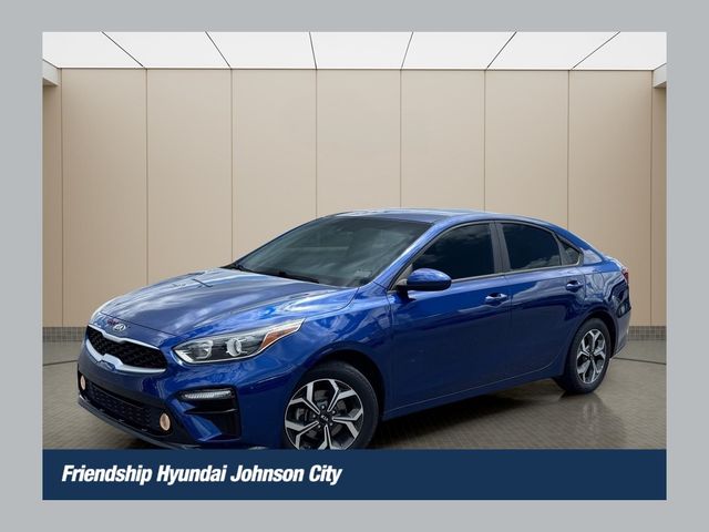Deep Sea Blue 2019 Kia Forte LXS FWD Sedan Front-Wheel Drive Continuously Variable Transmission