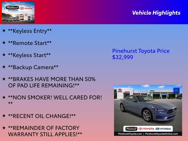 Used 2024 Ford Mustang Coupe