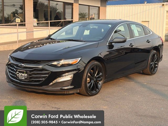 Mosaic Black Metallic 2024 Chevrolet Malibu Sedan Front-Wheel Drive Continuously Variable Transmission