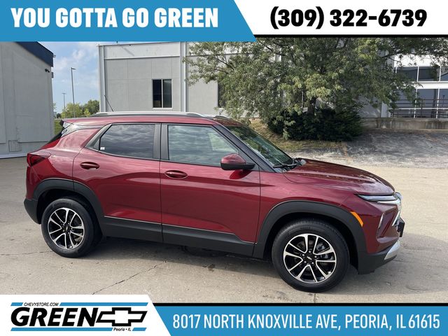 Red (Crimson Metallic) 2025 Chevrolet Trailblazer SUV / Crossover Four-Wheel Drive 9-Speed Automatic