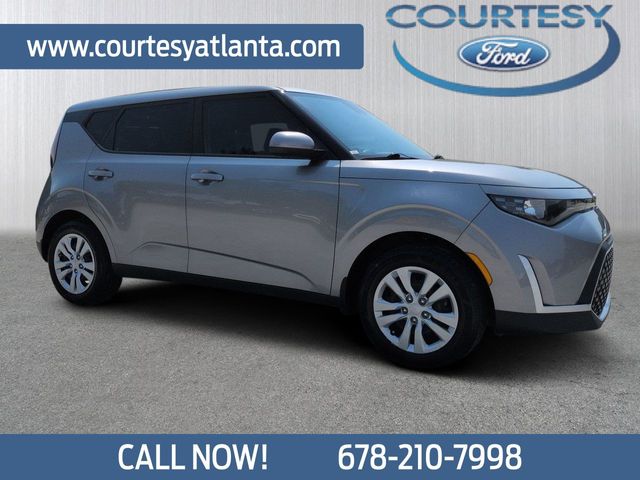 Steel Gray 2023 Kia Soul SUV / Crossover Front-Wheel Drive Continuously Variable Transmission