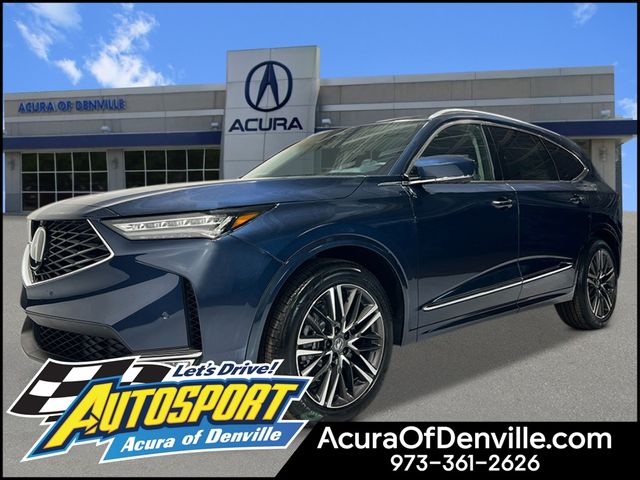 2026 Acura MDX Advance Package - Canyon River Blue Metallic exterior view 1