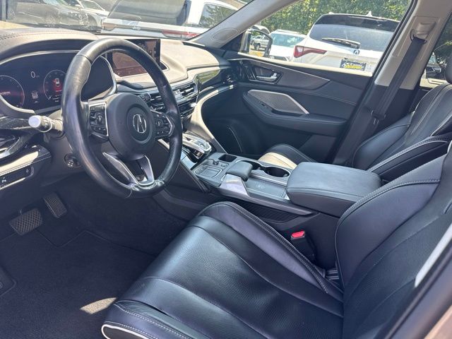 2023 Acura MDX Advance - Liquid Carbon Metallic exterior view 8