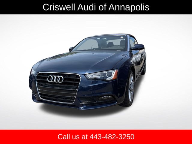 2013 Audi A5 2.0T Premium Plus Cabriolet FWD Convertible Front-Wheel Drive Continuously Variable Transmission