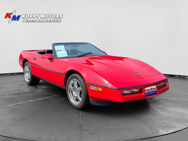 1988 Chevrolet Corvette Base - Red exterior view 7