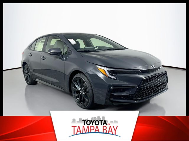 Underground 2026 Toyota Corolla Hybrid Sedan Front-Wheel Drive Continuously Variable Transmission