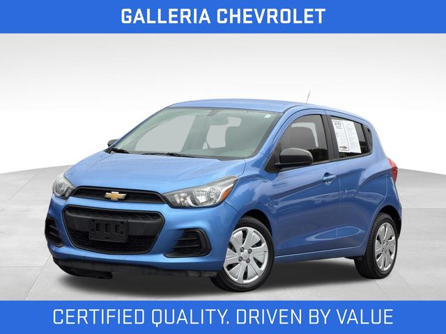 Splash Metallic 2017 Chevrolet Spark Hatchback Front-Wheel Drive Continuously Variable Transmission