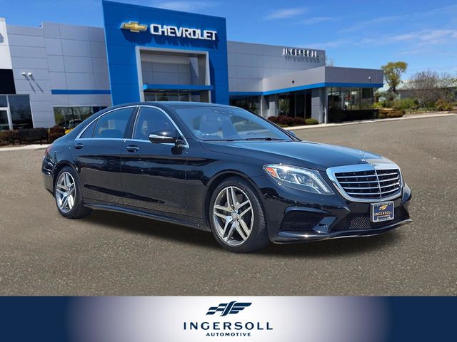 Black 2015 Mercedes-Benz S-Class Sedan All-Wheel Drive 7-Speed Automatic