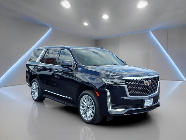 Blue Metallic 2023 Cadillac Escalade SUV / Crossover Four-Wheel Drive Automatic