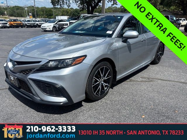 Used Car 2021 Toyota Camry Hybrid  Se For Sale Under $25,000 In San Antonio, Texas