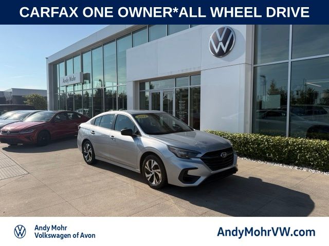 Ice Silver Metallic 2023 Subaru Legacy Sedan All-Wheel Drive Continuously Variable Transmission