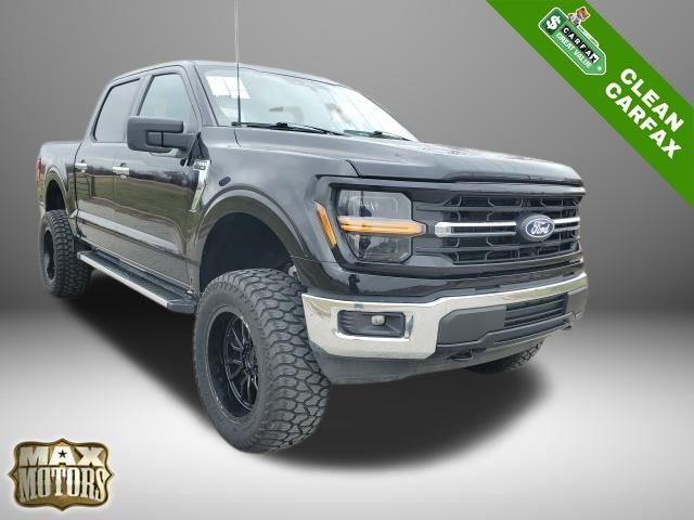 Agate Black Metallic 2025 Ford F-150 Pickup Truck Four-Wheel Drive Automatic