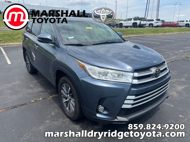 Shoreline Blue Pearl 2019 Toyota Highlander SUV / Crossover All-Wheel Drive 8-Speed Automatic