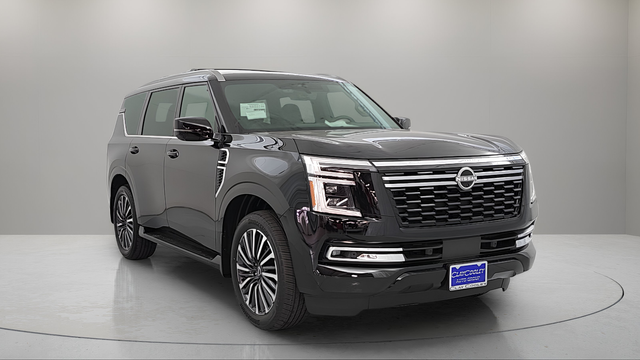 Super Black 2025 Nissan Armada SUV / Crossover 4X2 9-Speed Automatic