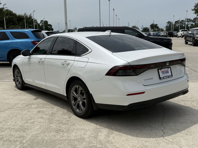 2024 Honda Accord EX White at DeMontrond Auto Country