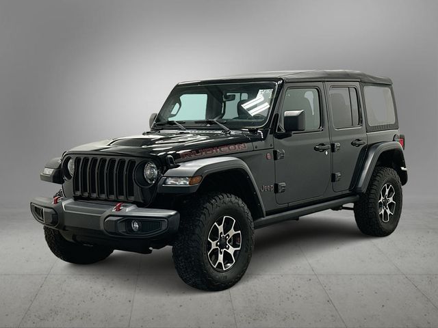 2022 Jeep Wrangler Unlimited Rubicon Black at Klick Lewis Buick Chevrolet