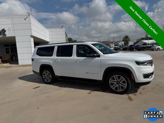 2025 Jeep Wagoneer L Series II White at Victoria Chrysler Dodge Jeep Ram