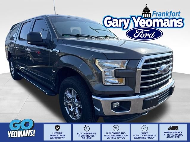 Gray (Magnetic Metallic) 2015 Ford F-150 Pickup Truck Four-Wheel Drive 6-Speed Automatic