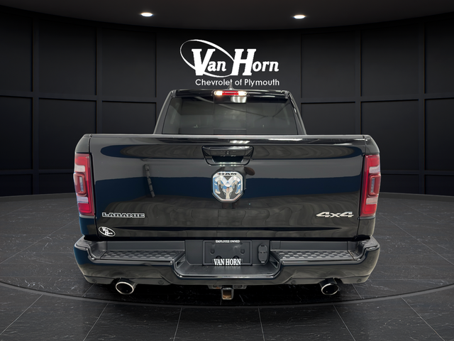 Used 2022 Diamond Black Crystal Pearlcoat Ram Laramie image 6