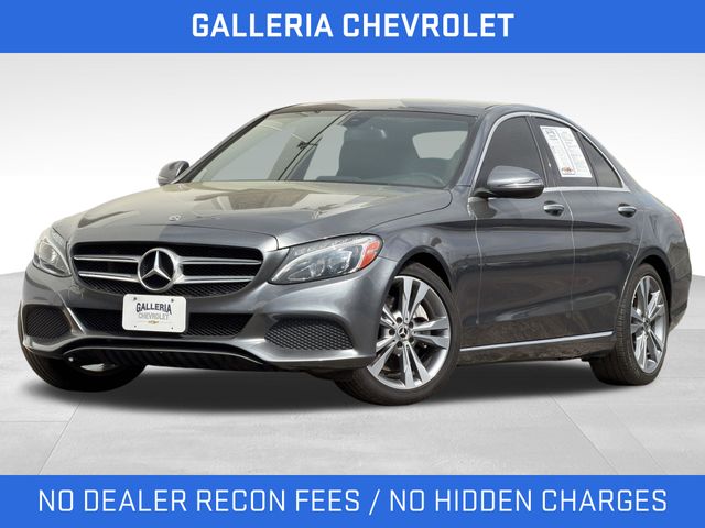 Diamond Silver Metallic 2018 Mercedes-Benz C-Class C 300 Sedan RWD Sedan Rear-Wheel Drive 9-Speed Automatic