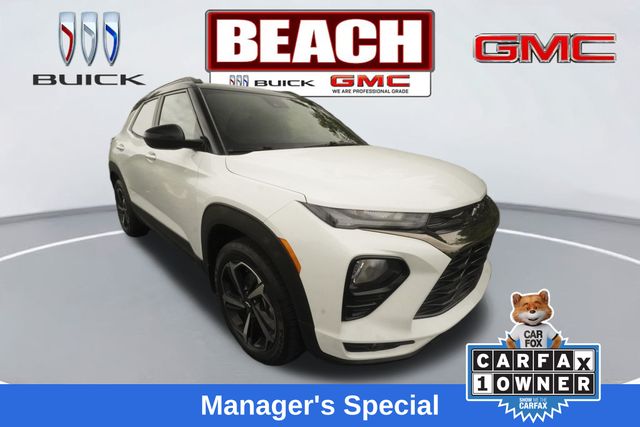 Summit White 2022 Chevrolet Trailblazer RS AWD SUV / Crossover Four-Wheel Drive 9-Speed Automatic