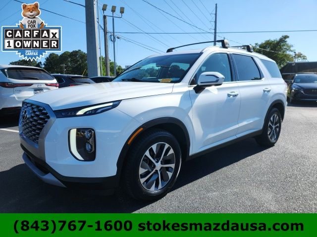 2021 Hyundai Palisade SEL White at Bob Mills Chevrolet