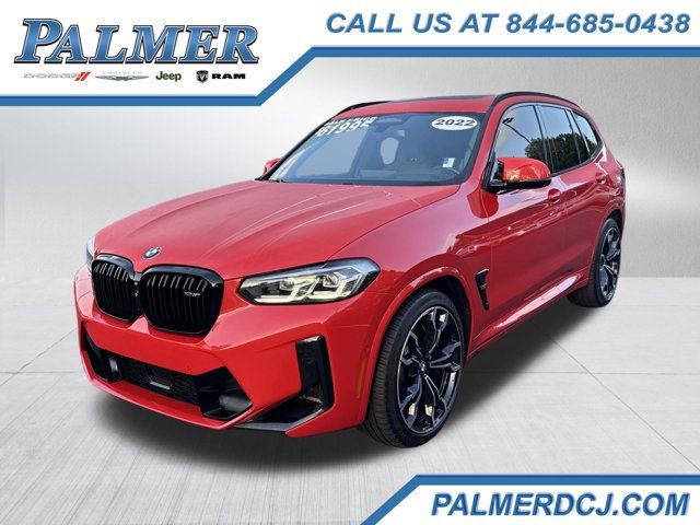 Red Metallic 2022 BMW X3 M SUV / Crossover All-Wheel Drive 8-Speed Automatic