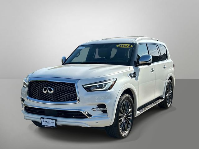 Moonstone 2024 INFINITI QX80 Sensory 4WD SUV / Crossover All-Wheel Drive 7-Speed Automatic