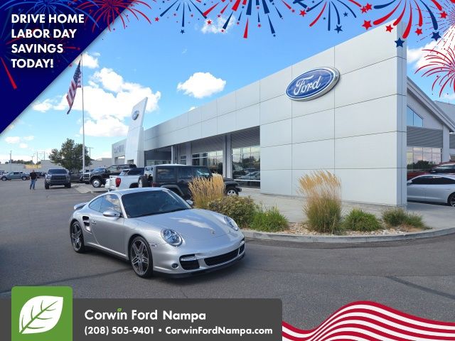 Arctic Silver Metallic 2007 Porsche 911 Coupe All-Wheel Drive 5-Speed Automatic