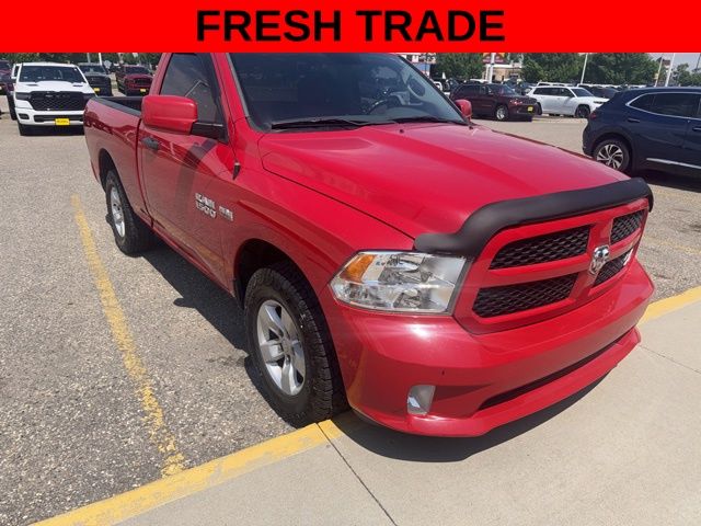 Flame Red Clearcoat 2017 RAM 1500 Express RWD Pickup Truck 4X2 8-Speed Automatic