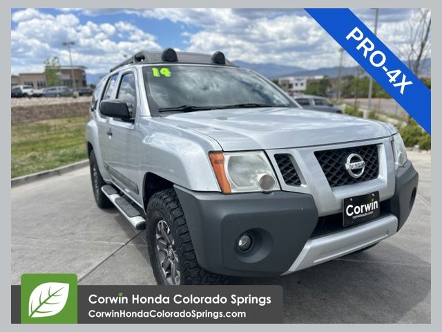 Brilliant Silver 2014 Nissan Xterra SUV / Crossover 5-Speed Automatic