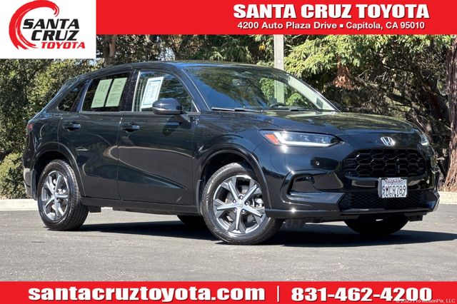 Crystal Black Pearl 2024 Honda HR-V SUV / Crossover Front-Wheel Drive Continuously Variable Transmission