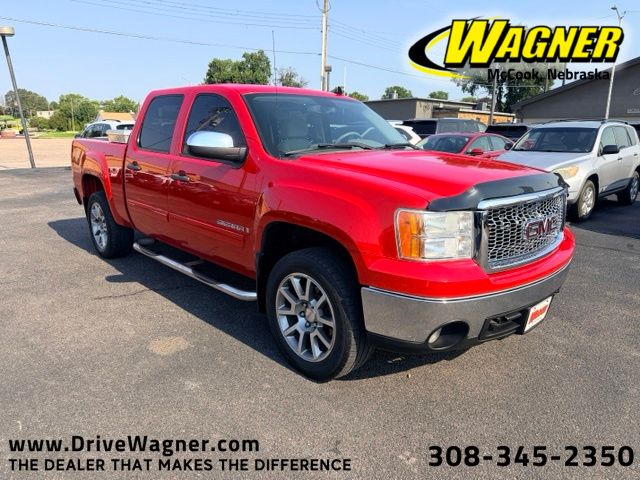Fire Red 2007 GMC Sierra 1500 Pickup Truck Four-Wheel Drive 4-Speed Automatic Overdrive