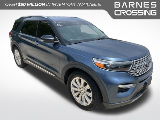 Blue Metallic 2020 Ford Explorer SUV / Crossover Rear-Wheel Drive Automatic